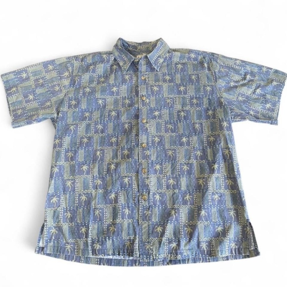 Cooke Street‎ Honolulu blue Hawaiian shirt